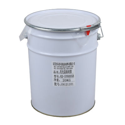 REACH Heat Resistant 35 Shore A Hardness Glossy Silicone For Surface Coating