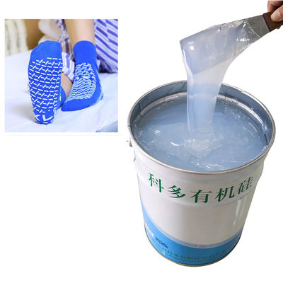 OEKO Tex 20kg Skin Safe Two Part Silicone Mold For Textile Socks Coating