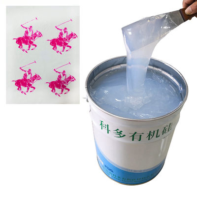 Eco Friendly 8KN/M 20kg Organic Screen Printing Ink For Large Area Surface Printing