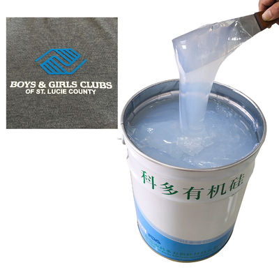 Round Corner 35 Shore A Hardness Food Grade Liquid Silicone Rubber For Machine Printing
