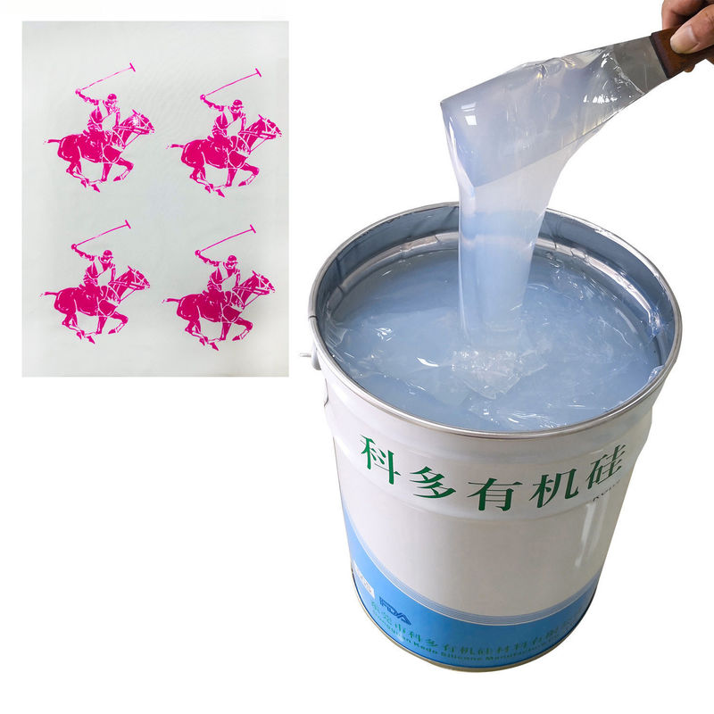 Eco Friendly 8KN/M 20kg Organic Screen Printing Ink For Large Area Surface Printing