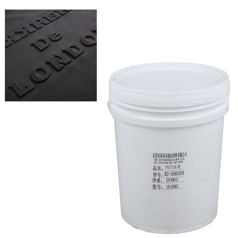 Fluidity Adjustable 6.8 MPa 42 Shore A Embossing Silicone Ink For Fabric